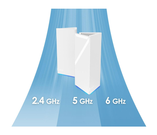 MSI Roamii BE Pro Mesh System (11000Mb/s a/b/g/n/ac/ax/be) - 1484506 - zdjęcie 7